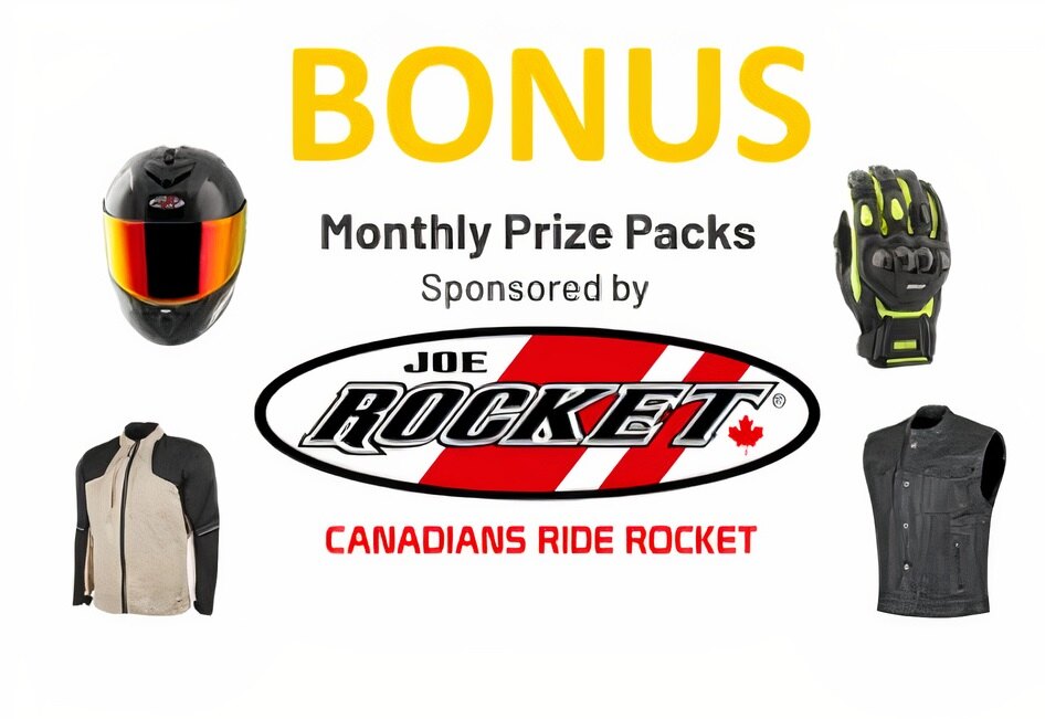 Cannonball Rides bonus monthly prize pack